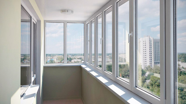 Пластиковые окна на балконы и лоджии с установкой Клин